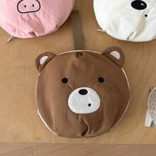 1Pc Cartoon Embroidery Cute Underwear Bag,Travel Underwear Storage Bag,Sock Storage Bag,Portable Three In One Storage Bag,Back To School Supplies - Multicolor - View 9