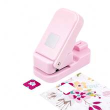 1PC/2PCS Layering Serrated-Edge Square Paper Punches For Junk Journal & Scrapbooking, Nesting Postage Stamp Style Craft Punches With Precision Alignment Cutout Design For Card Making - Stamp Machine - View 12