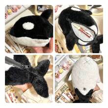 Kids Plush Backpacks - Black - View 7