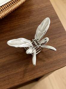 1pc Gold Hollow Butterfly Tassel Metal Hair Claw Clip, Versatile Hair Clip For Brides, Banquets And Women - Multicolor - View 10