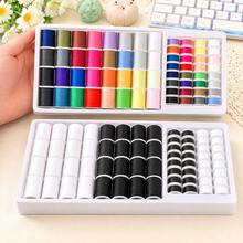 64 Colors Sewing Thread Spool Set, Polyester Pre-Wound Bobbin Thread, Suitable For Handmade And Machine Sewing DIY Craft Embroidery Supplies - 64 Polyester Bobbin Thread - View 4