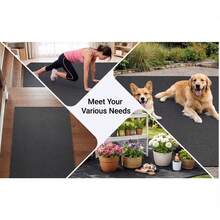 229*520cm Large Garage Floor Mat, Heavy-Duty Protective Mat, Fits SUVs And Pickup Trucks - Grey - View 4