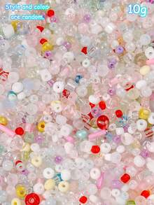 1pc 10g Mixed Color Rice Beads Loose Beads Handmade DIY Material Accessories For Bracelet Necklace Beading - 10g Loose Beads - View 17
