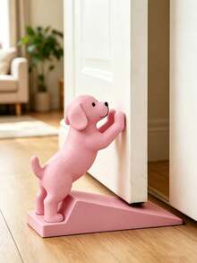 1pc Cute Door Stopper, Non-Slip Door Stops For Bottom Of Door, Decorative Door Wedge For Home And Office Floor, Keep Doors Open - Multicolor - View 4