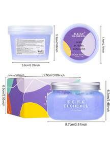 Salt Body & Foot Scrub - Moisturizing And Exfoliating Body, Hand, Foot Scrub -Removes Dead Skin & Smooths Rough Skin - Great Gifts For Women & Men - Lavender - View 8