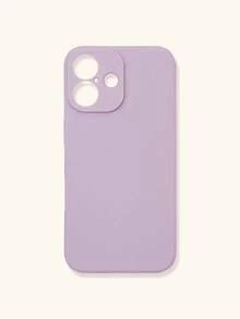 1pc 5 Colors Optional Solid Matte Phone Case Covers Unisex Minimalist All-Match Style Daily Versatile Black Beige Pink Blue Purple TPU Soft Shell Full Coverage Anti-Drop Compatible With IPhone Case,Compatible With IPhone17 /Compatible With IPhone17 Promax/Compatible With IPhone16 /Compatible With IPhone 15 /Compatible With IPhone 14 Pro Max Fast Shipping - Multicolor - View 90