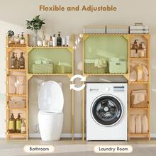Set portaoggetti per il bagno - Color Legno - Visualizzare 5