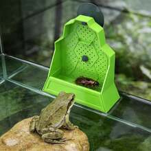 Reptile Feeding Bowl Feeder For Reptile Reptile Corner Feeder With Suction Cups - Feeding Bowl - View 1