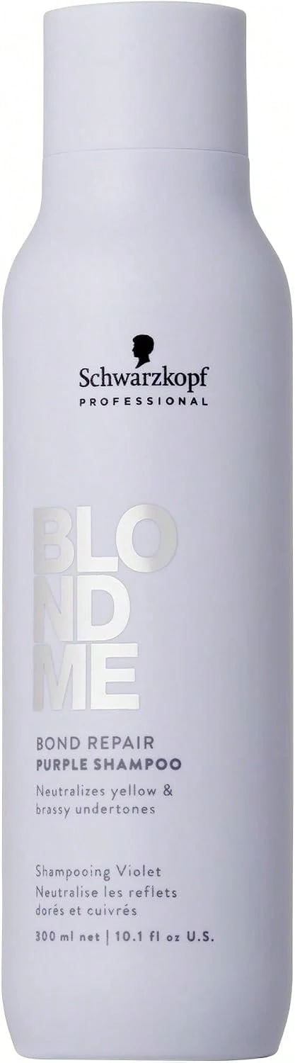 Schwarzkopf BlondMe Bond Repair Purple Shampoo 300ml - Shampoo - View 1