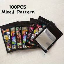 100PCS Reusable Polyester Film Zipper Storage Bags, Waterproof Odor-Proof Self-Sealing Bags, Packaging Bags, Storage Bags, Storage Bags - View 8