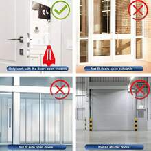 1/2 Set Stainless Steel Anti-Theft Door Lock, Door Protection Kit, Portable Door Security Tool, Suitable For Travel, Hotel, Home, Apartment, University - Door Lock - View 9