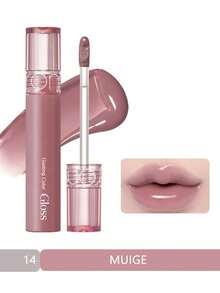 Rom&nd Romand Glasting Color Gloss 14 MUIGE 高光澤玻璃唇釉，保濕輕盈不黏膩，持久不褪色、不沾染，適合日常使用，K-Beauty 韓系彩妝，Olive Young，禮物，4g/0.14oz - 14 MUIGE - 查看 6