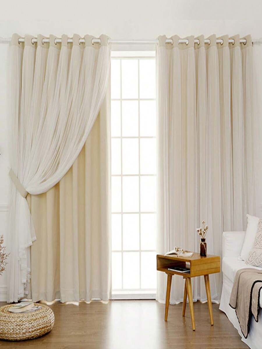 Window Valance - Beis - View 1