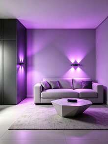1 buah Lampu Dinding LED Nirkabel Magnetik yang Dapat Dilepas, Lampu Sensor Gerak Isi Ulang USB, Cahaya Ambient yang Dapat Diredupkan, Cocok untuk Dekorasi Kamar Tidur, Samping Tempat Tidur, Tangga, dan Kamar Mandi - beraneka warna - View 9