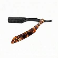 Folding Straight Razor With Tortoise Shell Handle, Barber Shaving Razor For Beard Trimming And Grooming - Safety Razor - View 10