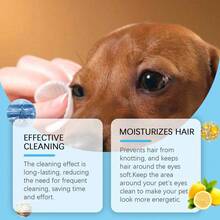 YEGBONG Pet Eye Cleaning Wipes, Gentle Eye Tear Stain And Eye Gunk Care Wipes For Cats And Dogs - Uscented - View 3