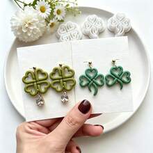 9Pcs Celtic Knot Clover Clay Cutters, Boho Vintage Shamrock Molds For Polymer Clay DIY Jewelry Making - 9pcs - View 5