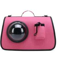 Transparent Pet Space Capsule Backpack Cat And Dog Portable Outdoor Bag Large Capacity Foldable Handbag - Multicolor - View 12