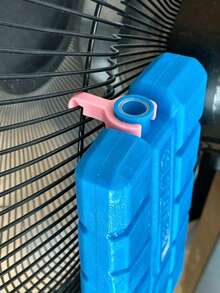1/3/5/10 Buah Klip Pengikat Kotak Es Kipas Plastik Putih, Pengait Penutup Jaring Kipas Tanpa Pengeboran, Braket Pemasangan Portabel Anti Selip, Kompatibel dengan Kipas Meja, Kipas Lantai Berdiri & Pendingin Udara, Aksesori Kecil Pendingin Musim Panas Rumah Tangga - Berbagai gaya - View 1