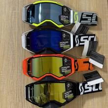 Outdoor Motorcycle Goggles, Dirt Bike Parts, UV400 Anti-UV Riding Glasses For Motorcycles, MTB, MX, ATV Off-Road Cycling - Multicolor - View 2