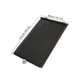 1 Piece Black 50 X 125 cm With Free Suction Cup