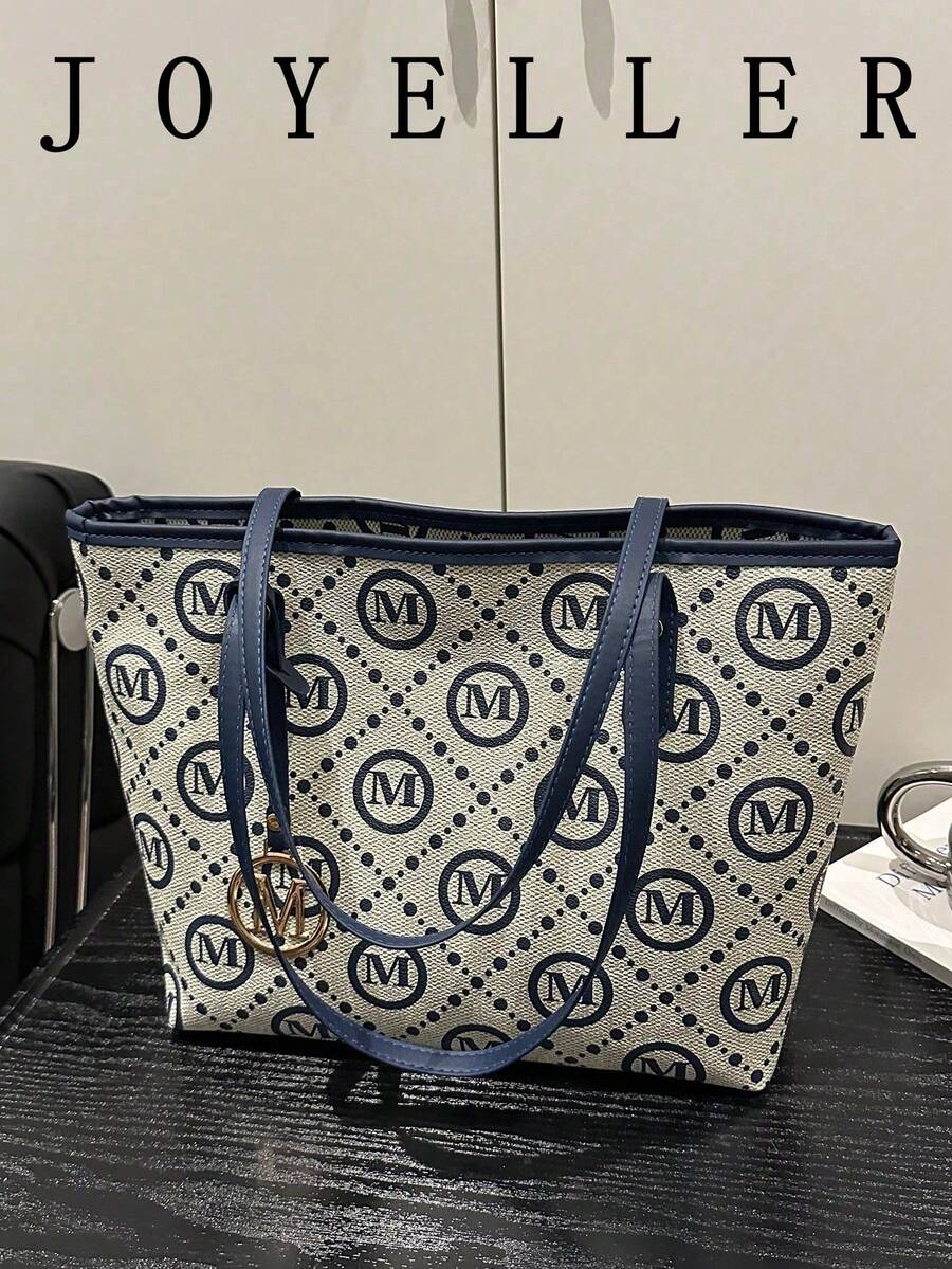 Large Capacity Women's Commuter Bag, Personalized Handbag, 2025 New Exquisite Niche Shoulder Bag, High-Quality Women's Bag