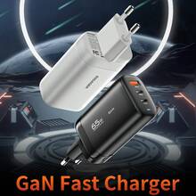 Essager 65W GaN USB Type C Charger For Laptop PPS 45W 25W Fast Charge For 14 13 Pro - Black - View 6