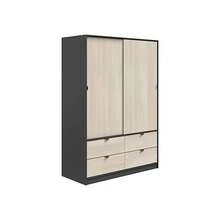 Dmora Bedroom Armoires - Black - View 2