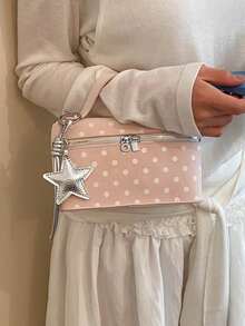 Women Top Handle Bags - Rose Gold - View 9