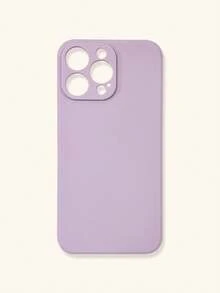 1pc 5 Colors Optional Solid Matte Phone Case Covers Unisex Minimalist All-Match Style Daily Versatile Black Beige Pink Blue Purple TPU Soft Shell Full Coverage Anti-Drop Compatible With IPhone Case,Compatible With IPhone17 /Compatible With IPhone17 Promax/Compatible With IPhone16 /Compatible With IPhone 15 /Compatible With IPhone 14 Pro Max Fast Shipping - Multicolor - View 162