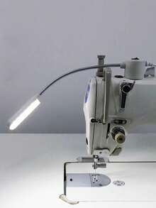 USB Powered Sewing Machine LED Light, Magnetic Attachment, Flexible Bendable, Dedicated For Workshop Workbench Flat Machine Lighting, No Battery Required - White - View 7