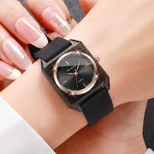 Women's Casual Watch, Square Dial, Analog Display, Accurate Timekeeping, Suitable For Daily And Casual Occasions - Birthday Gift, Anniversary Gift, Graduation Gift - Minimalist Design, Fashionable And Elegant, Perfect Gift Choice. - V541 - View 6