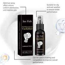 JUE FISH Goalkeeper Glove Grip Spray, Glove Grip Enhancer, Sticky Spray To Increase Grip Strength - A - View 6