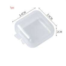1pc Transparent Storage Box With Reinforced Handle, Stackable Thickened PVC Clear Books, Clothes And Toys Organizer Box, Dustproof And Moisture-Proof Storage Box With Metal Double Zipper, Suitable For Wardrobe And Shelf Storage, Storage Box, Storage, Plush Toys Storage, Travel Essential. Storage Bag. - Multicolor - View 13