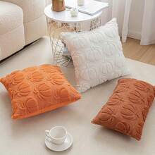 1 buah/2 buah Sarung Bantal Beludru Bordir Halloween, Cocok untuk Sofa Ruang Tamu, Sarung Bantal Minimalis - MultiWarna - View 7