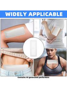 5PCS 4"X10" Bordered Gauze Wound Bandages - White - View 6