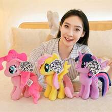 Hasbro My Little Pony 10英吋暮光閃閃絨毛娃娃，創意動畫絨毛娃娃，完美禮物 - 暮光閃閃 - 查看 7