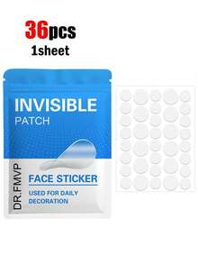 720pcs Invisible Concealment Patches, Comfortable Breathable Lightweight Portable, Super Strong Adhesion, Used For Covering Care, 36/180/360/1080/1440pcs - Transparent - View 8