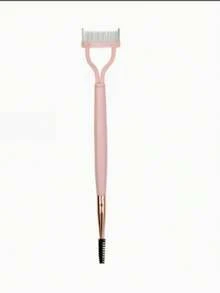 Stainless Steel Eyelash Comb & Brush, Dual-Ended Eyelash Separator Tool, Eyelash Curler Tool, Affordable Eyebrow Brush, Makeup & Grooming Tool For Women And Beginners, Travel Essential, School Essential, Bedroom Makeup Accessory, Christmas Gift - Multicolor - View 11