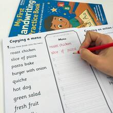 Lachilly Children's Handwriting Practice Workbook, Suitable For Kindergarten, 1st Grade, 2nd Grade, 3rd Grade And 4th Grade Learning Writing, Learning And Happy Practice Through Tracing Letters, Common Words And Fun Phrases Activity Worksheets - Multicolor - View 5
