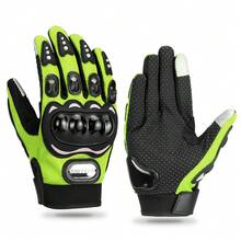 1 Pair Motorcycle Gloves Summer Cycling Accessories Motocross Full Finger Touch Screen Gloves Outdoor Sport Gloves Riding Gloves Rider Gift M-2XL - Multicolor - View 2