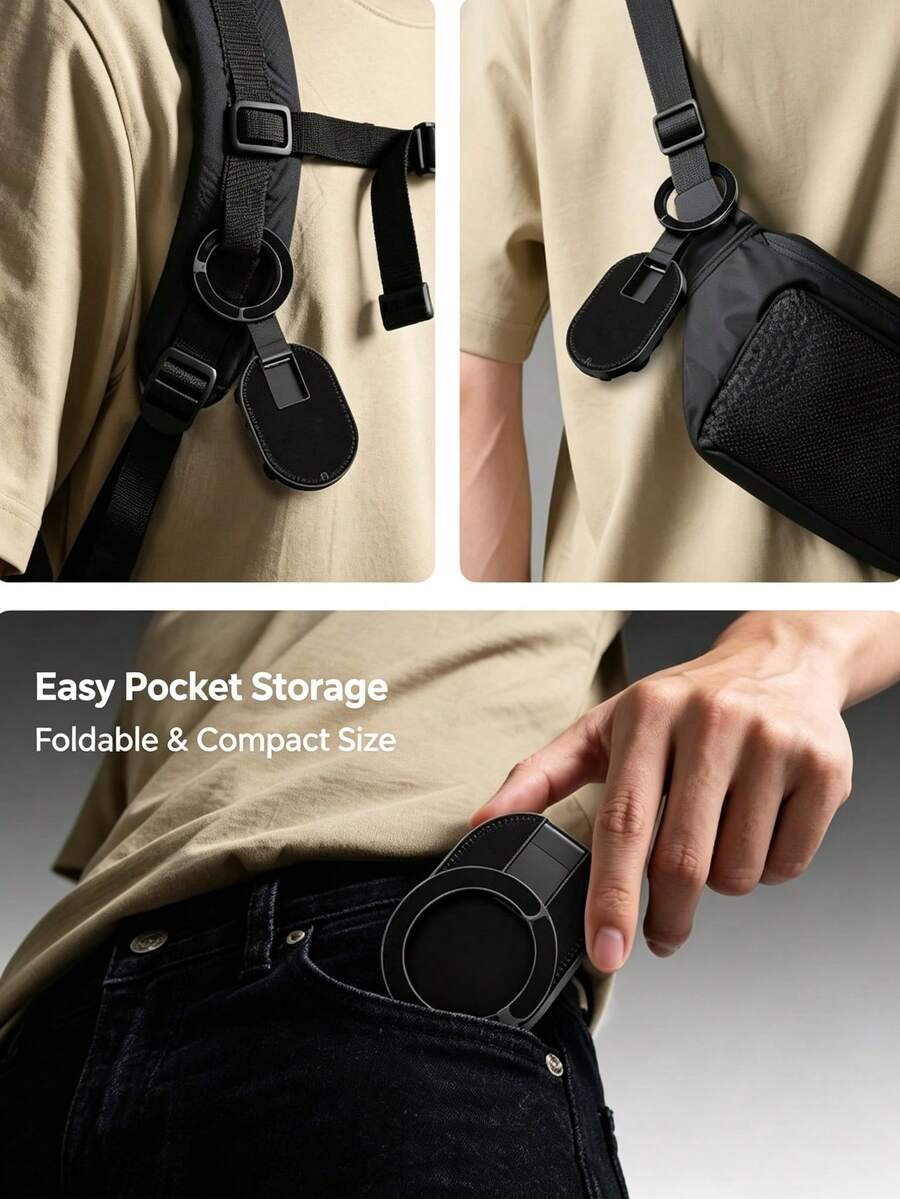This Portable Adjustable 3-In-1 Multi-Function Phone Stand Is Suitable For Various Life Scenarios, Meeting Daily Use And Travel Needs - Multicolor - View 1