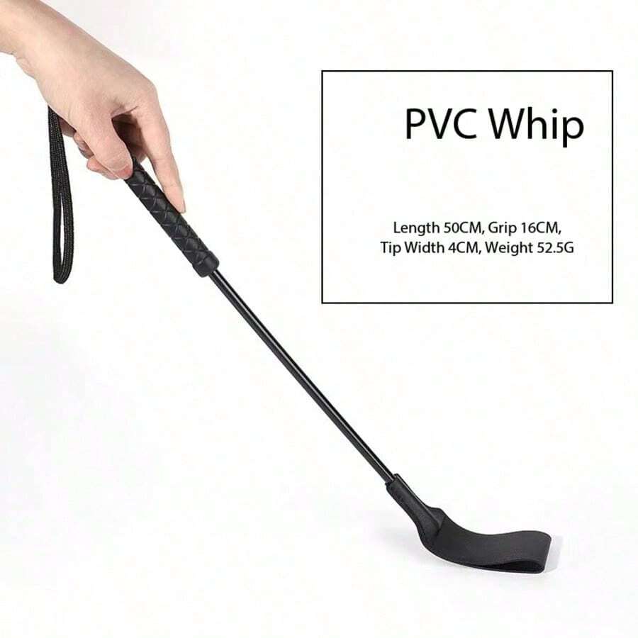 1-Piece Outdoor Extreme Sports Riding Whip, Super Durable Riding Whip, Essential Equipment For Daily Cycling - Black - View 1