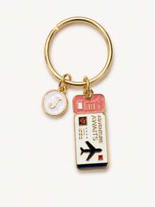 Travel Luggage Keychain | Ins Luxury Enamel Pendant | Travel Souvenir Gift - Multicolor - View 5