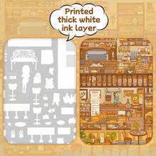 A Set Of DIY Scene‑Building Stickers,DIY Handcraft Stress‑Relief Scene Stickers,Leisure Time Puzzle Materials For Students To Relax - 40.0 Warm Scent Bakery - View 4