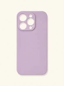1pc 5 Colors Optional Solid Matte Phone Case Covers Unisex Minimalist All-Match Style Daily Versatile Black Beige Pink Blue Purple TPU Soft Shell Full Coverage Anti-Drop Compatible With IPhone Case,Compatible With IPhone17 /Compatible With IPhone17 Promax/Compatible With IPhone16 /Compatible With IPhone 15 /Compatible With IPhone 14 Pro Max Fast Shipping - Multicolor - View 59