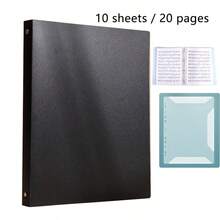 A4 Detachable Music Score Folder, Waterproof Loose-Leaf Binder With Removable Transparent Inner Pages, Piano Sheet Music File Organizer Storage Box, Suitable For Music Scores And Paper Storage - Removable Folder - View 2