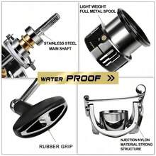 New PENN SW Series Metal Spool Handle Spinning Reel For Saltwater And Freshwater, Suitable For Any Fish Species - Multicolor - View 8