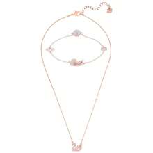 SWAROVSKI Swan Necklaces Bracelets Set For Women Gift - Swan Necklace & Bracelets Set - View 1