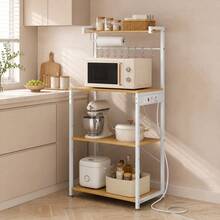 VASAGLE Baker's Racks - White Oak - View 1
